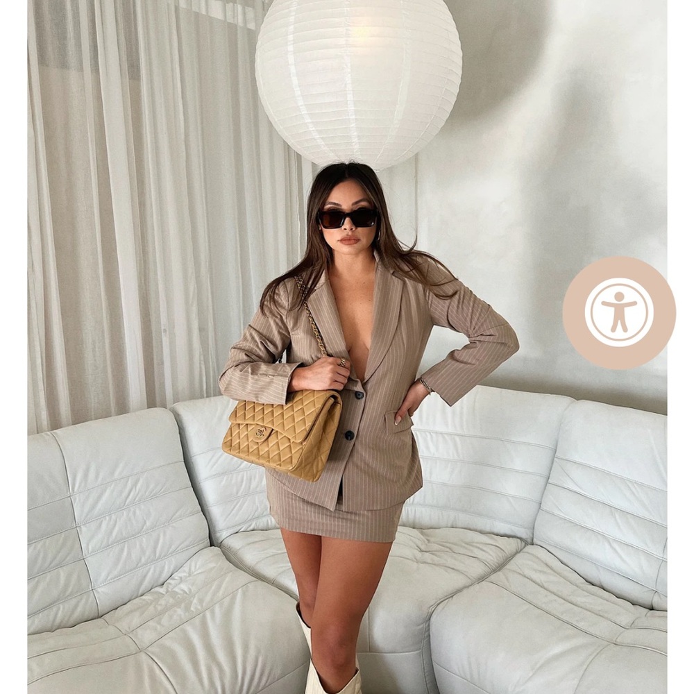 ShopStarlow 2 piece blazer and skirt set NWT